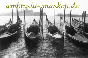 Hintergrund Schrift Gondeln